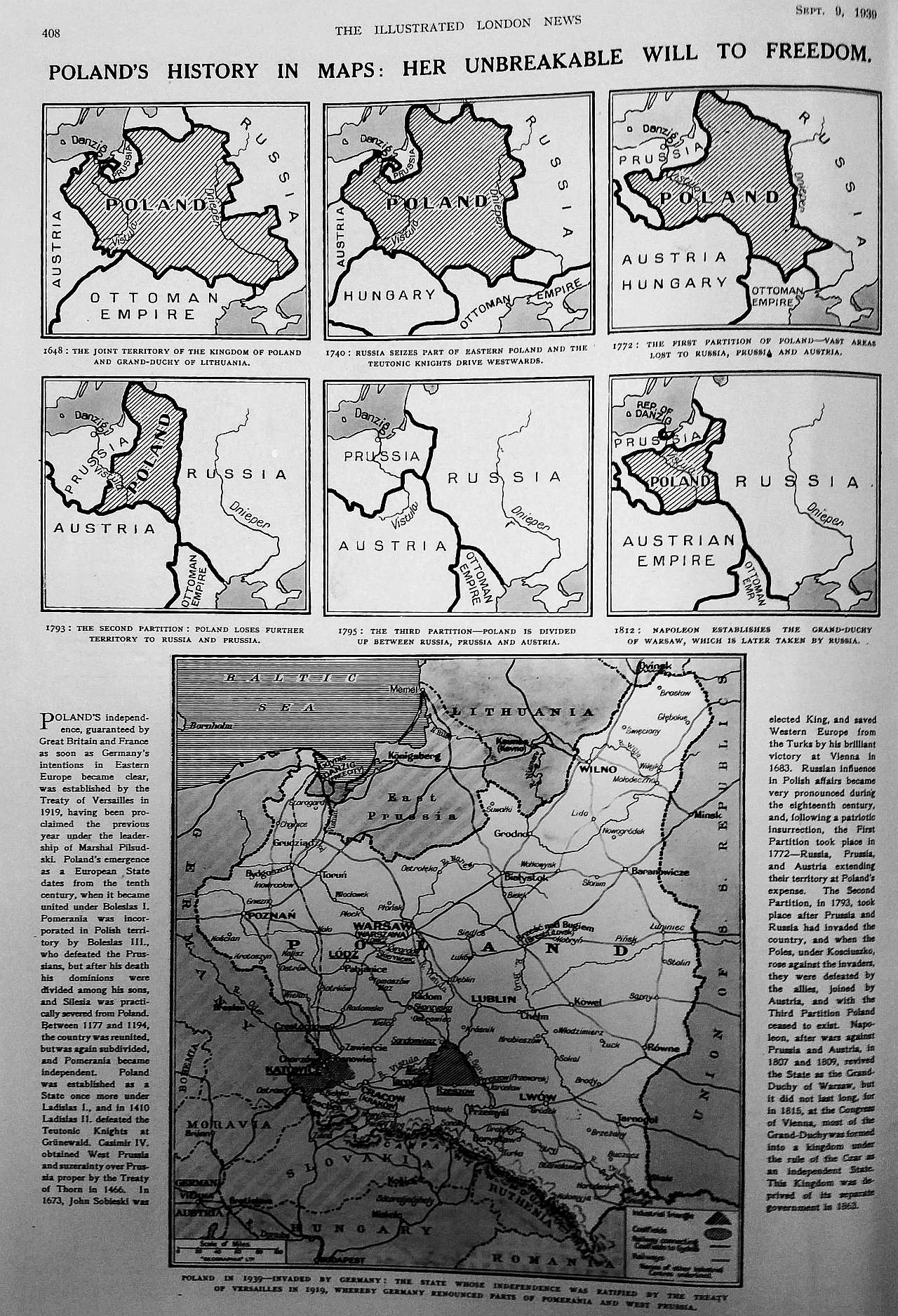 Polish history maps